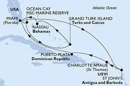 Маршрут круїзу