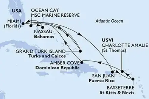 Маршрут круїзу