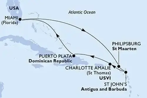 Маршрут круїзу