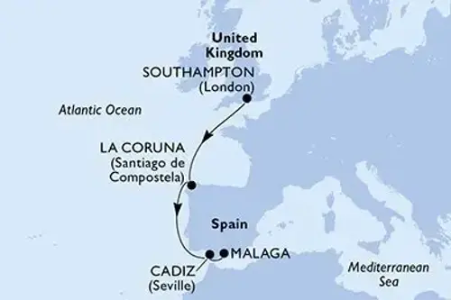 Маршрут круїзу