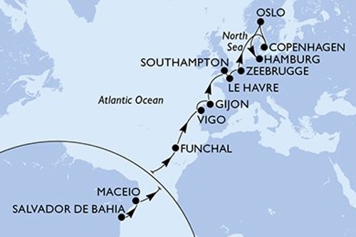 Маршрут круїзу