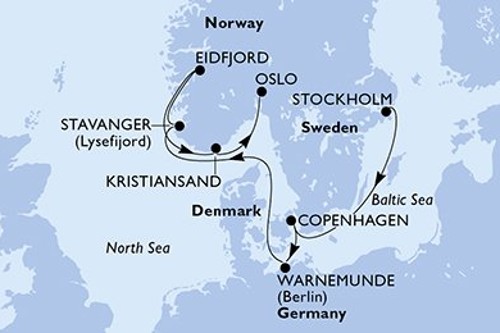 Маршрут круїзу