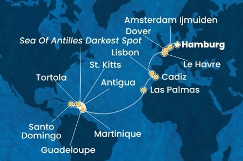 Маршрут круиза