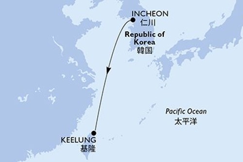 Маршрут круиза