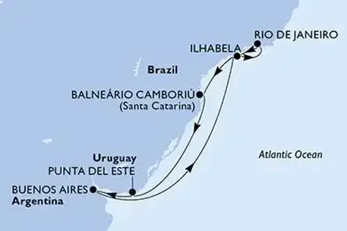 Маршрут круїзу