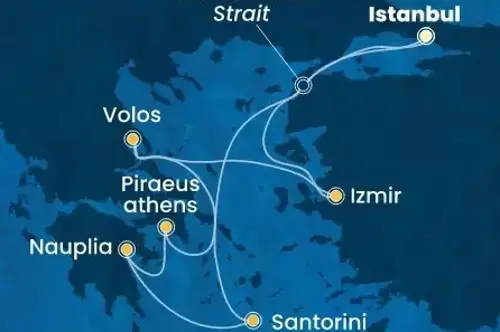 Маршрут круиза