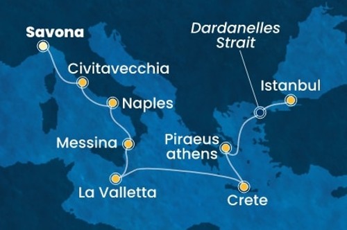 Маршрут круїзу