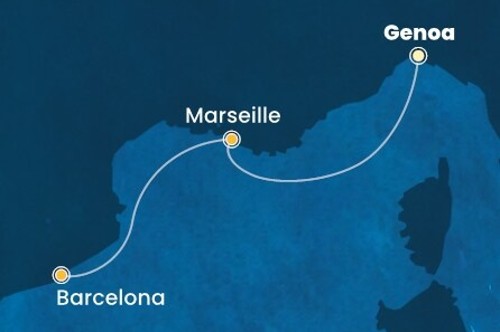 Маршрут круиза