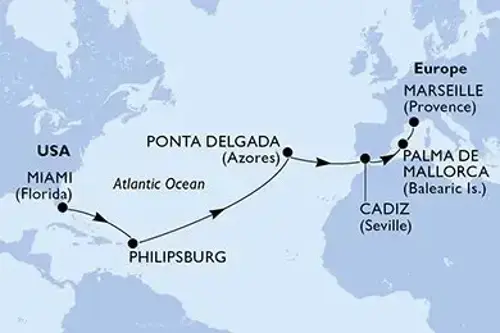 Маршрут круїзу