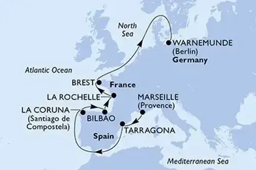 Маршрут круїзу