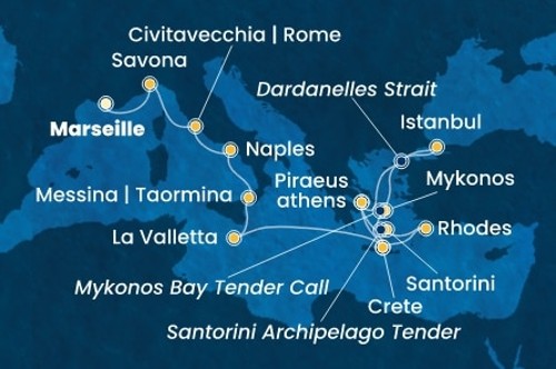 Маршрут круїзу