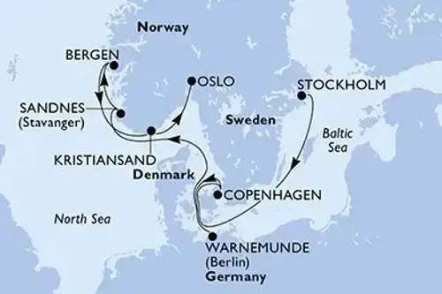 Маршрут круїзу