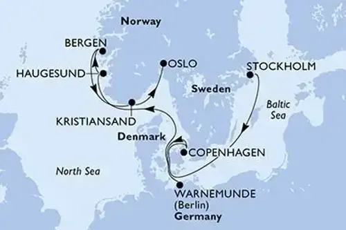 Маршрут круїзу