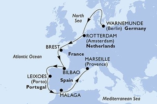 Маршрут круїзу