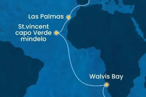 Cruise itinerary