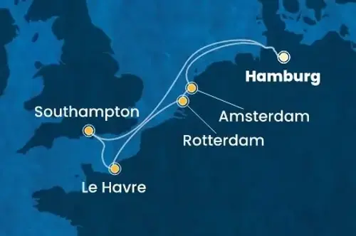 Маршрут круиза