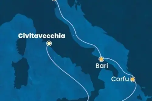 Маршрут круиза