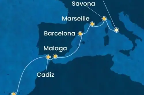 Маршрут круїзу