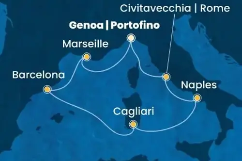 Маршрут круиза