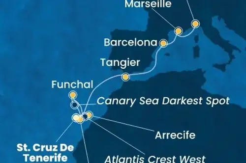 Маршрут круиза