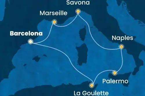 Маршрут круиза