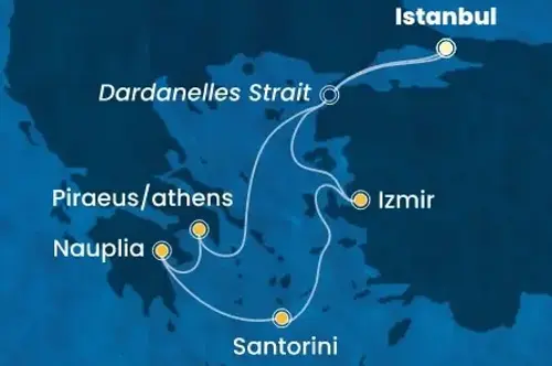 Маршрут круиза