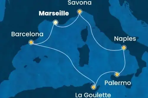 Маршрут круиза