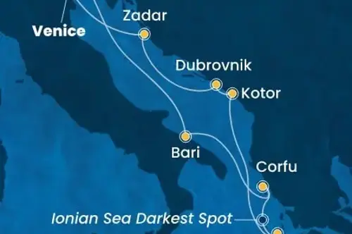 Маршрут круиза