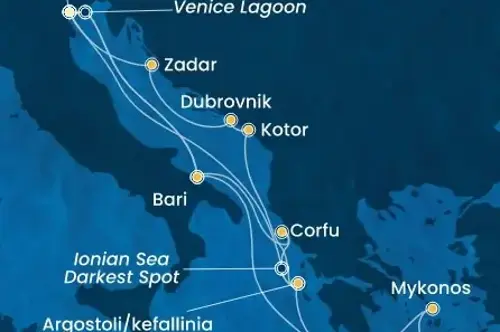 Маршрут круиза