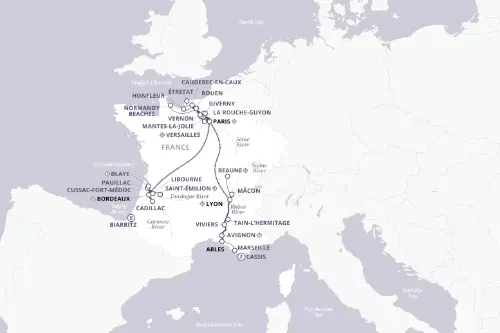 Маршрут круиза