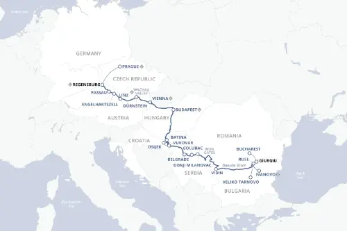 Маршрут круиза