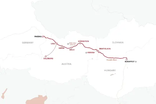 Маршрут круиза