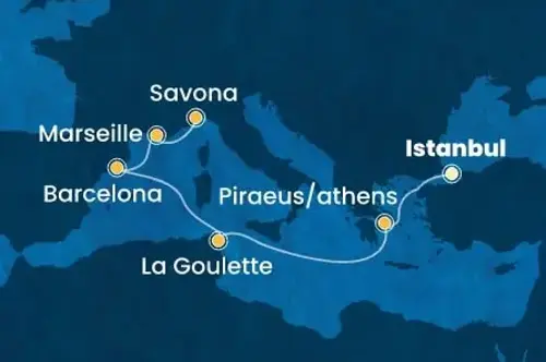 Маршрут круиза