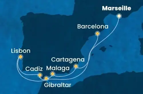 Маршрут круиза