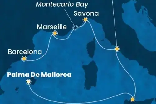 Маршрут круиза