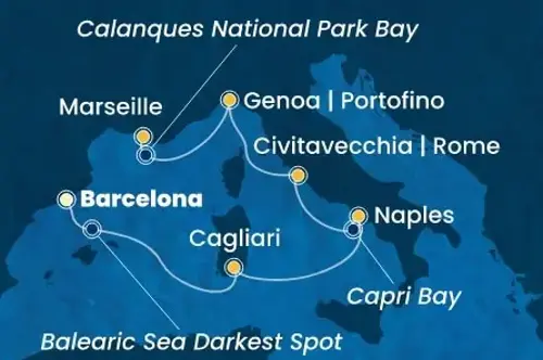 Cruise itinerary