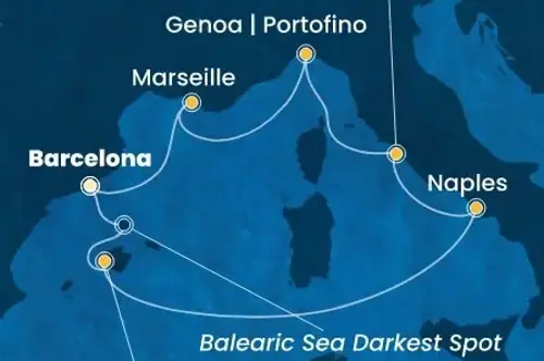 Маршрут круиза