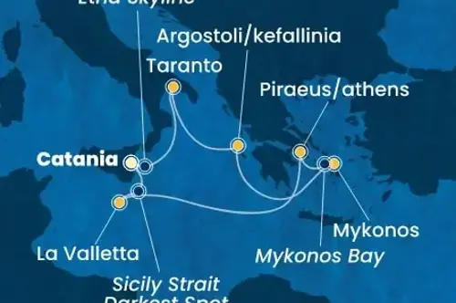 Маршрут круиза