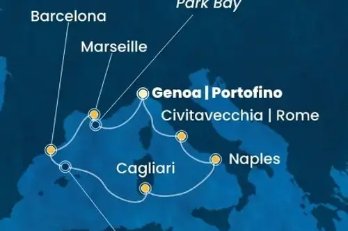 Маршрут круиза