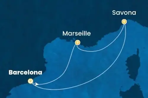 Маршрут круиза