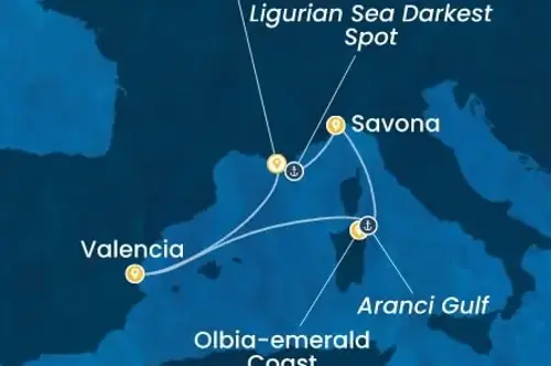 Cruise itinerary