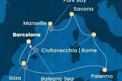 Cruise itinerary