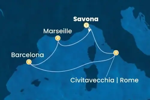 Cruise itinerary