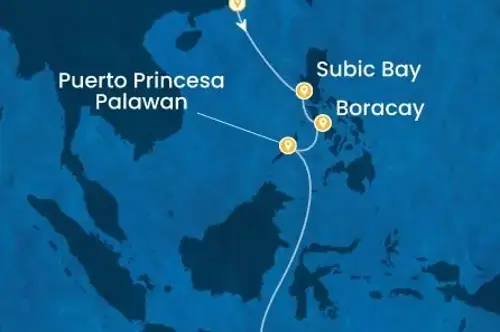 Cruise itinerary