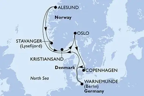 Маршрут круїзу