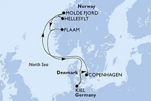 Cruise itinerary