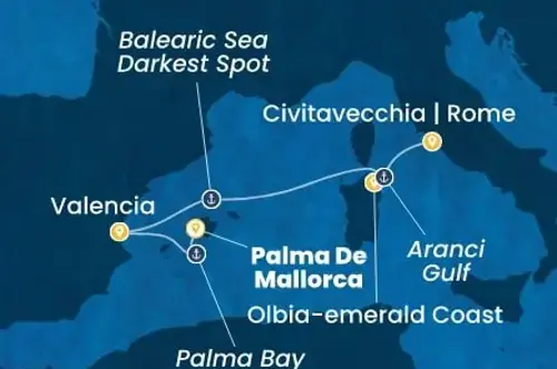 Маршрут круиза