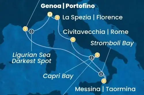 Cruise itinerary