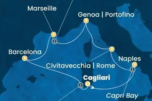 Cruise itinerary