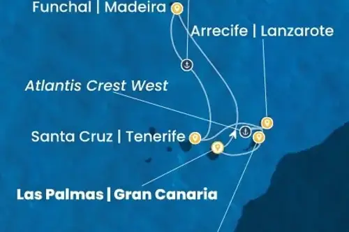 Cruise itinerary